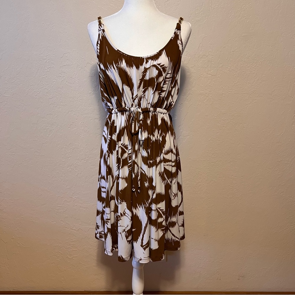Michael Kors Tropical Abstract Print Summer Dress Size M